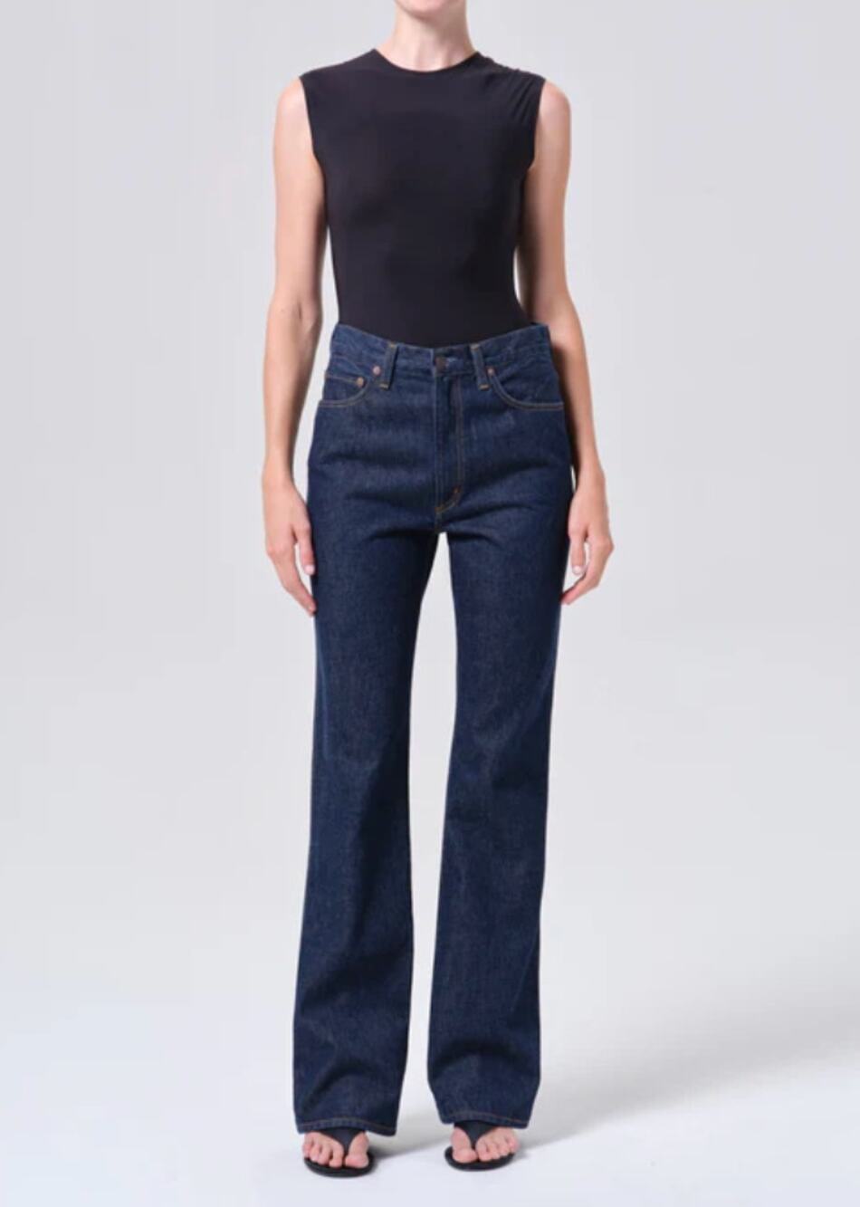 AGOLDE Leena Jeans Rinse Blue Women’s Size 26 High Rise